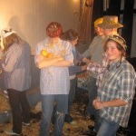 Vogelscheuchen Fotoshooting